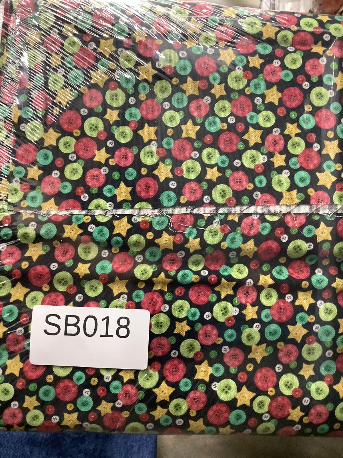 Happiness is Homemade fabric short bolt 5 yards folded