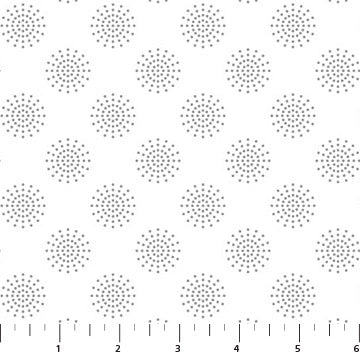 Wintry Lustre Silver Stardust Fabric Yardage - quilt fabric for sewing and quilting projects
