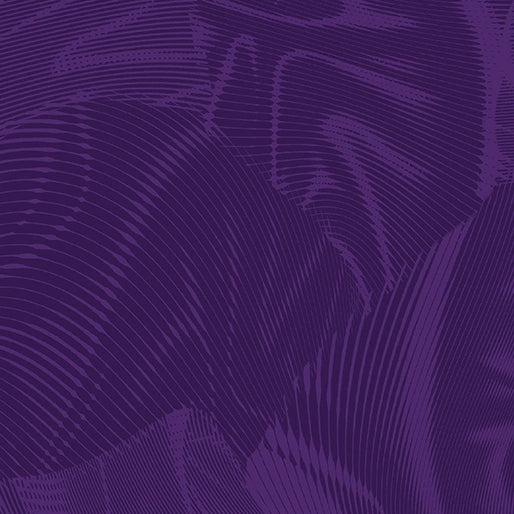 Echo Dark Purple Fabric Yardage - quilt fabric for sewing and quilting projects