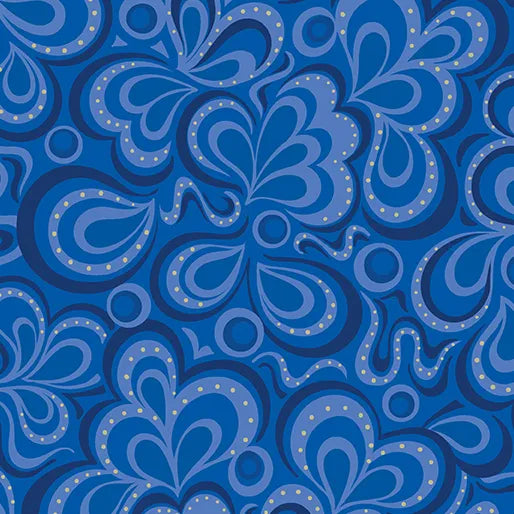 Bitty Back Pack Moonlight Serenade Moonlight Stream 72" x 108" Wide Quilt Fabric - wide quilt backing fabric for longarm qui