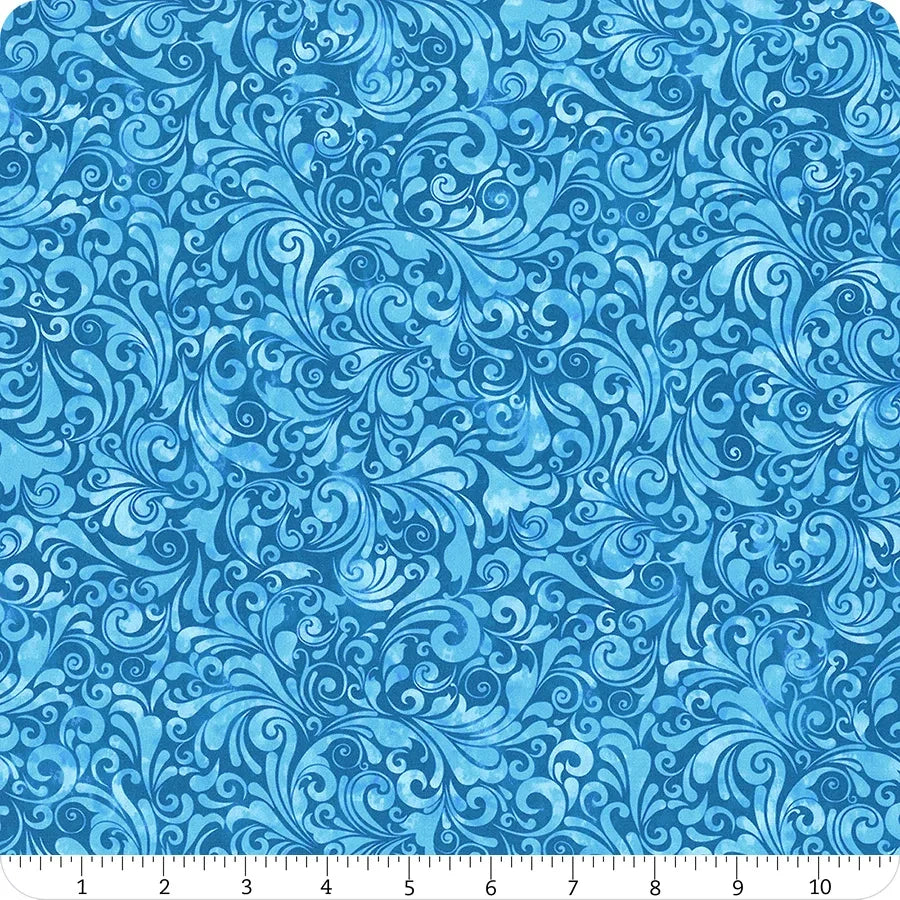 Prism II Sky Swirls Fabric Yardage