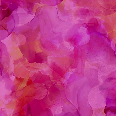 Aura Fuchsia Watercolor Blender Fabric Yardage