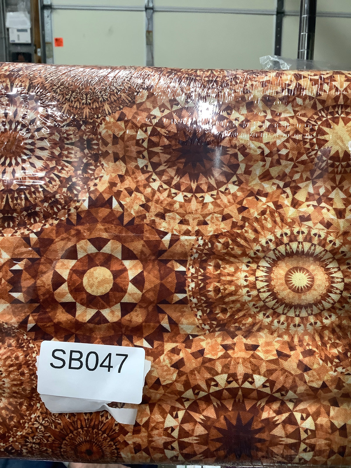 Jewelscape Rust quilting fabric short bolt 6 yards