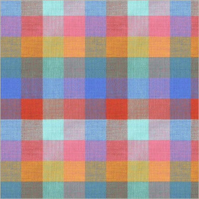 Cheerful Check Multi 108" Wide 3 Yard Quilt Fabric Back Pack