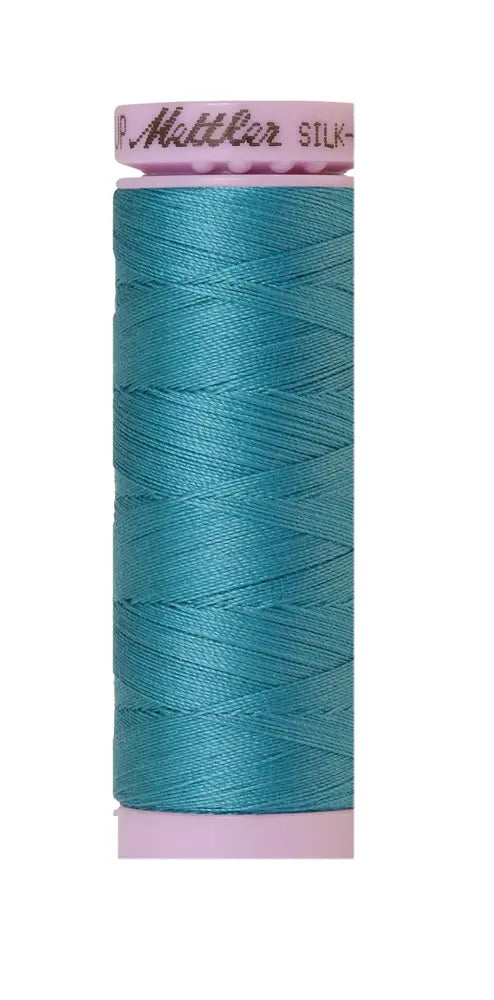 Mettler Cotton Silk Finish 50wt 150m Glacier Blue