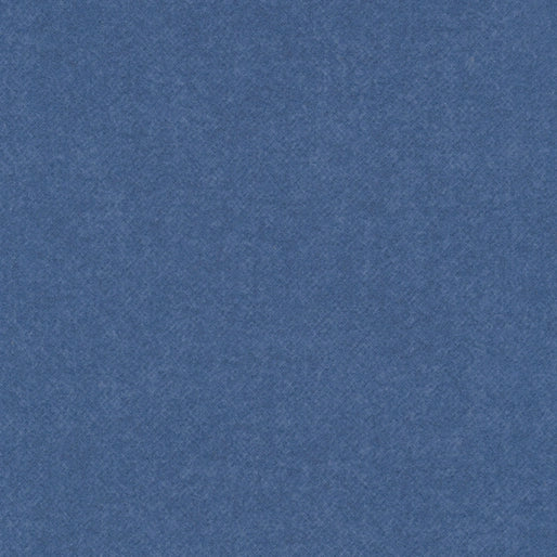 Winter Wool Blue Flannel Fabric Yardage - quilt fabric for sewing and quilting projects