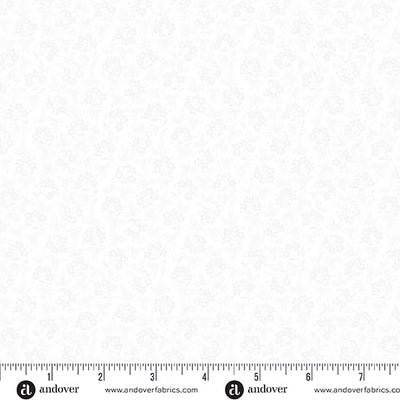 Simply Light White Underfoot Fabric Yardage