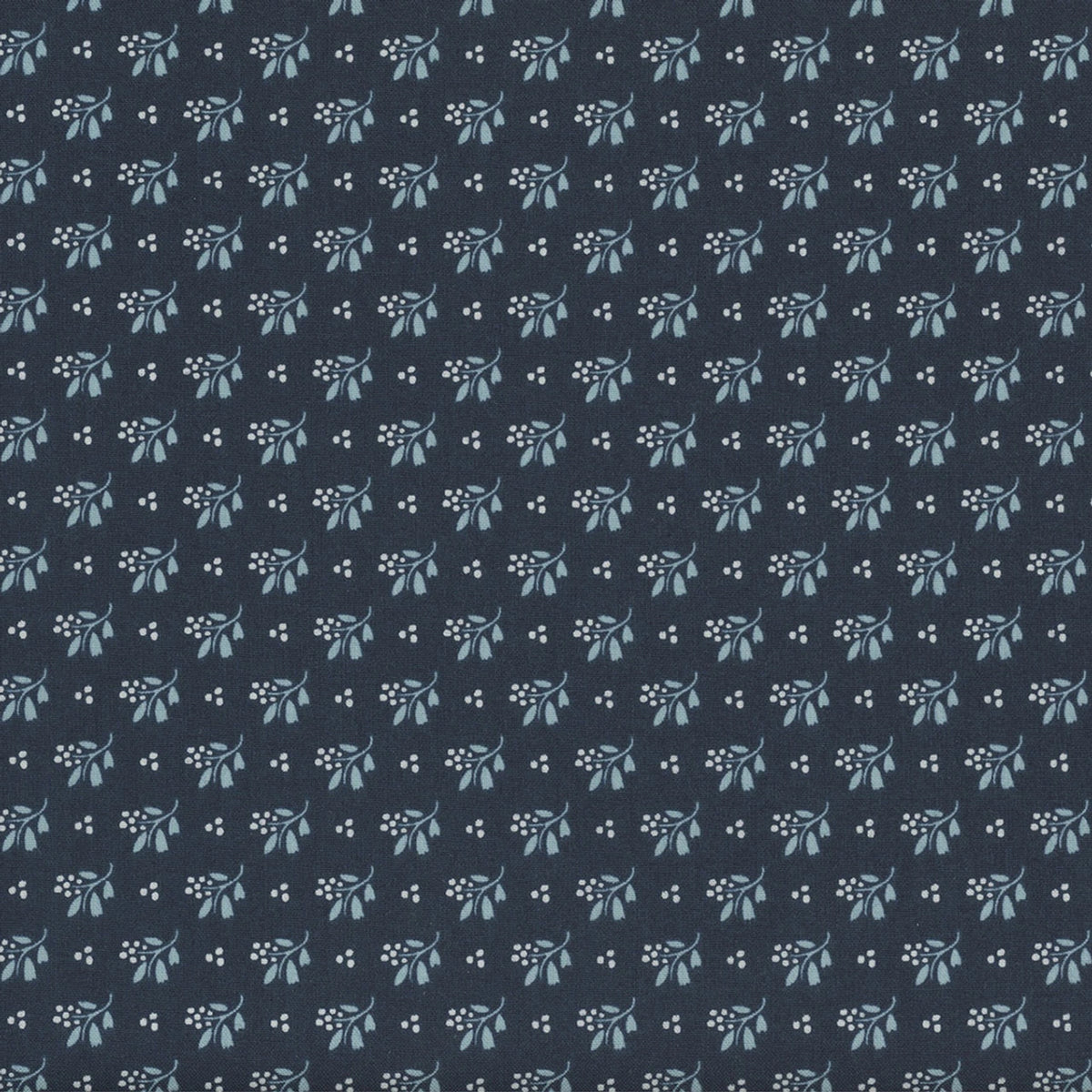 Cozy House Midnight Little Cutie Fabric Yardage
