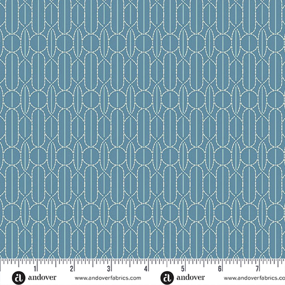 Sewing Bird Deep Indigo Pin Tuck Fabric Yardage