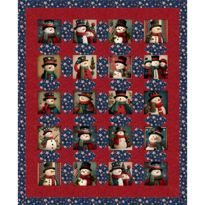 All American Snowman Quilt Kit