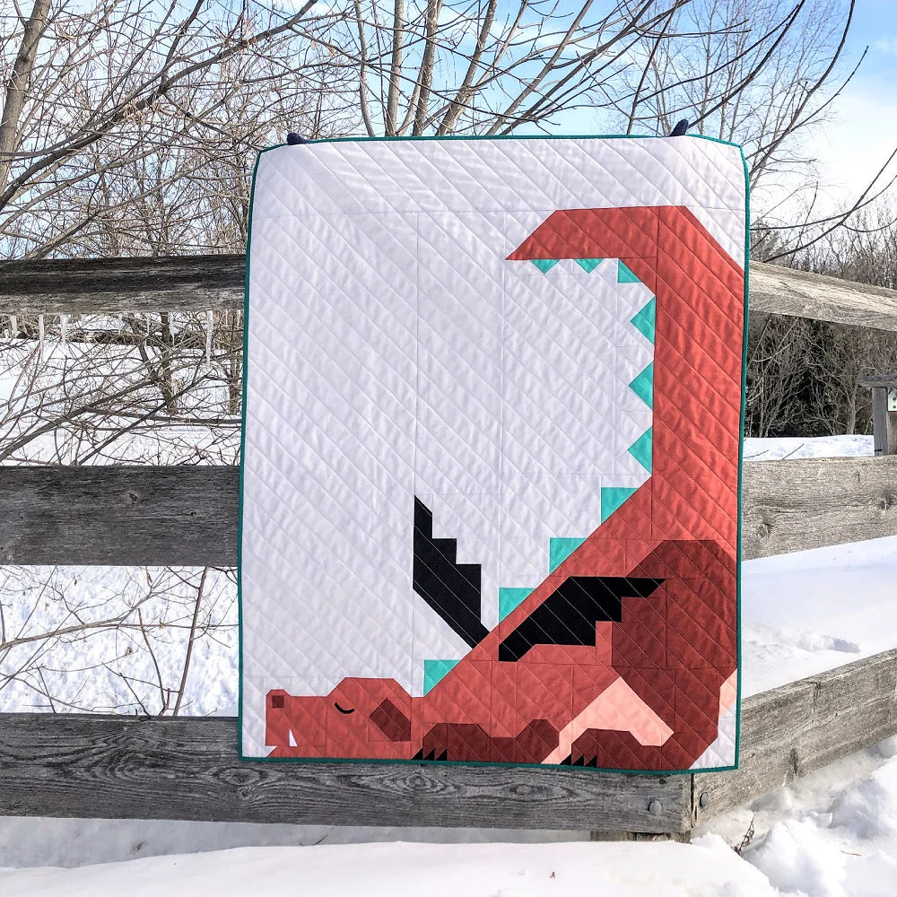 Dragon Dreams Quilt Pattern - image 5 - quilting pattern with step-by-step instructions