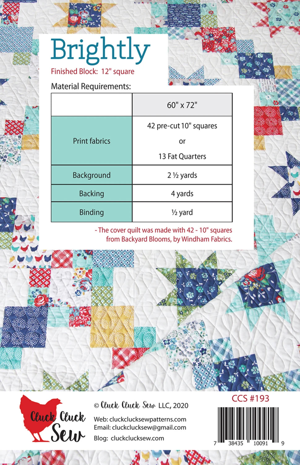 Brightly Quilt Pattern - image 2 - quilting pattern with step-by-step instructions