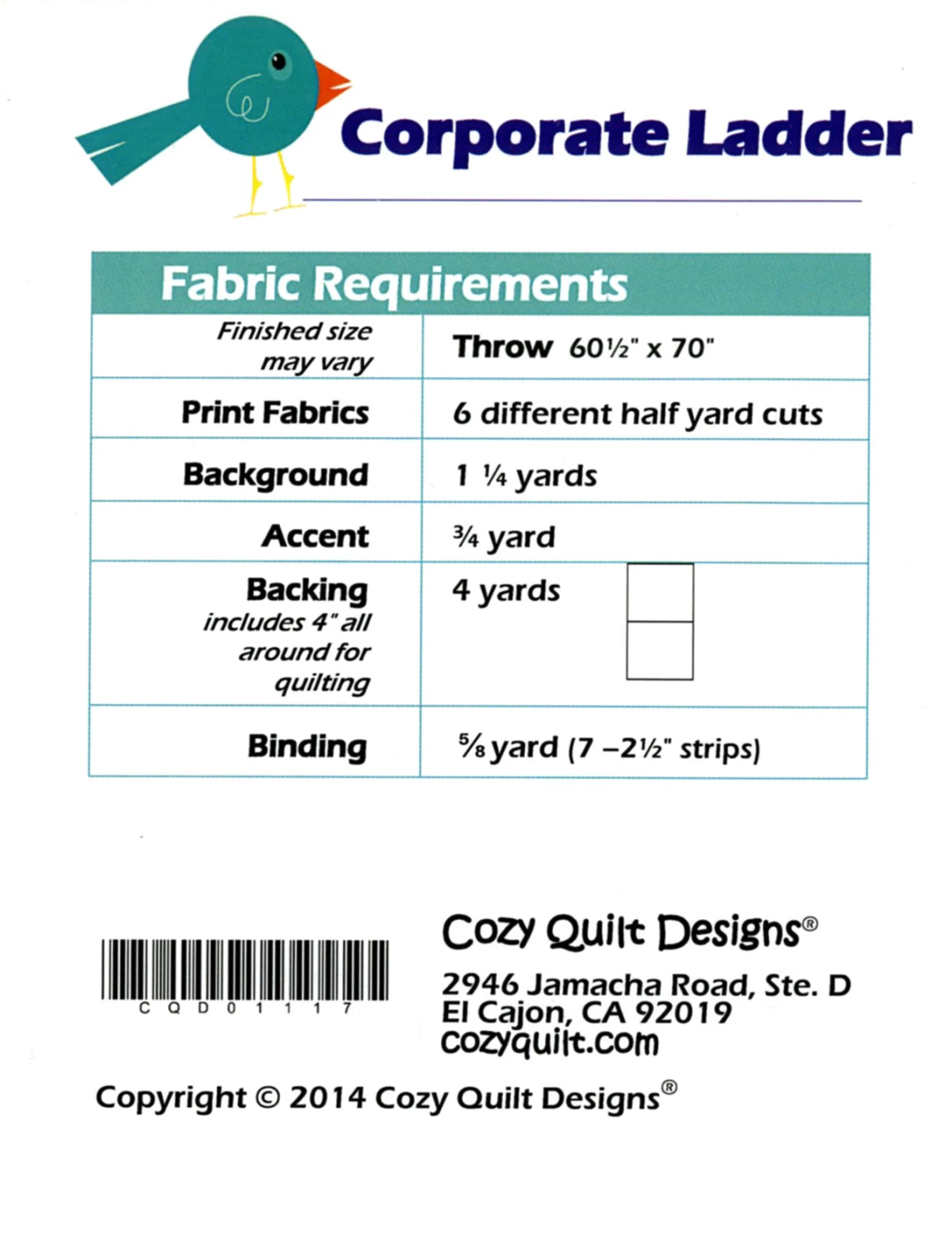 Sew Chicks - Corporate Ladder Quilt Pattern - image 2 - quilting pattern with step-by-step instructions