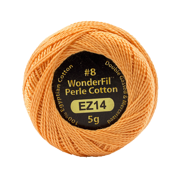 Eleganza Perle Cotton Sparkling Rose color 14 hand embroidery thread