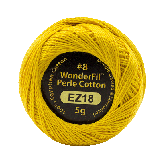 Eleganza Perle Cotton Sunny Side Up 18 hand embroidery thread