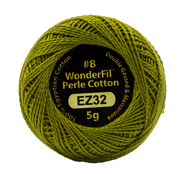 Eleganza Perle Cotton Seagrass 32 hand embroidery thread