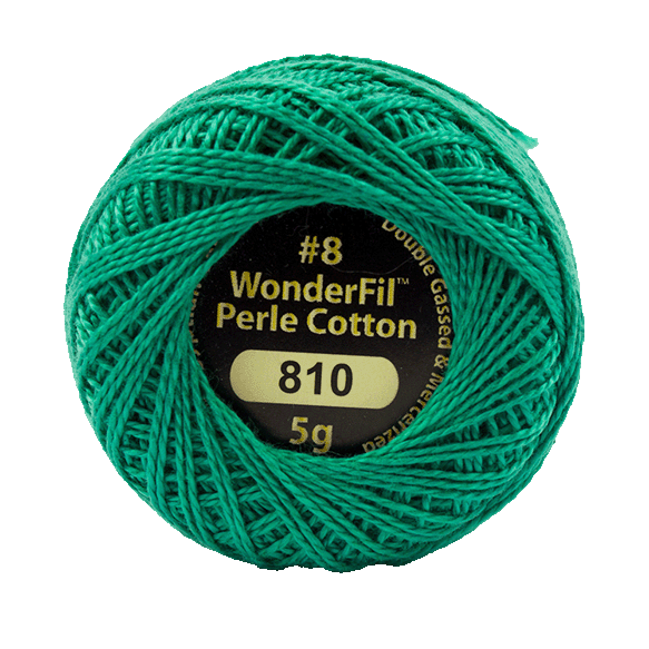Eleganza Perle Cotton Rainforest Pool 810 hand embroidery thread