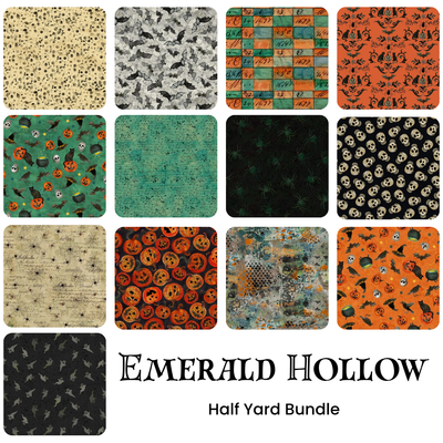 Emerald Hollow Half Yard Bundle
