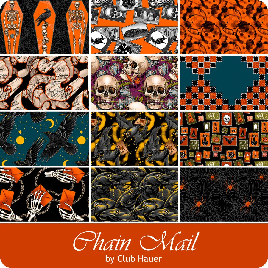 Chain Mail Fat Quarter Bundle - fat quarter quilt fabric bundle