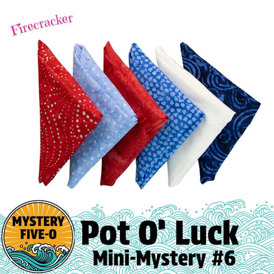 Mystery Five-0 Firecracker "Pot O' Luck" Table Runner Kit