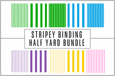 Stripey Binding Half Yard Bundle