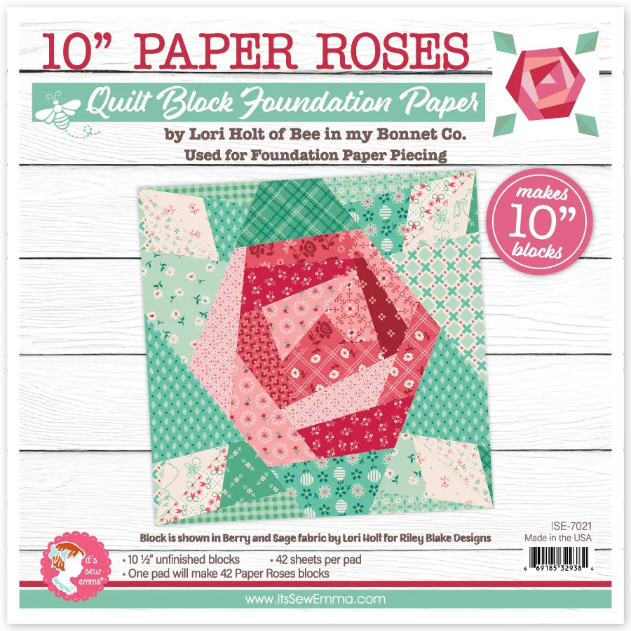 10in Rose Block Foundation Paper