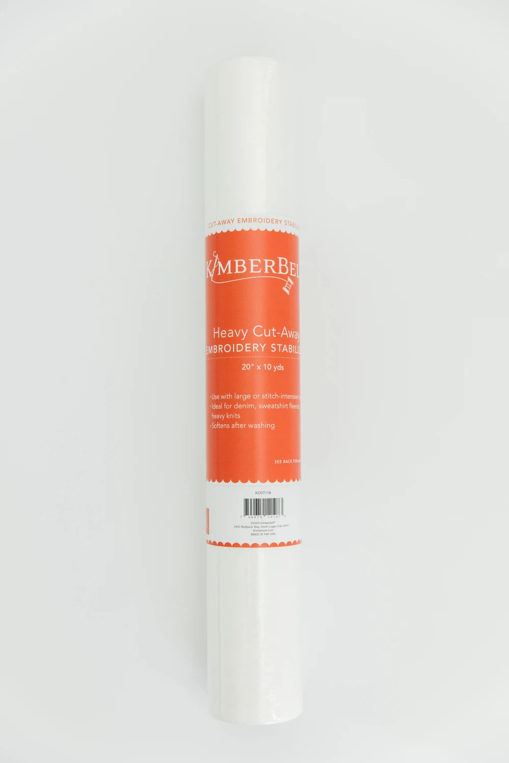 Kimberbell heavy cut-away embroidery stabilizer 20 inch by 10 yards
