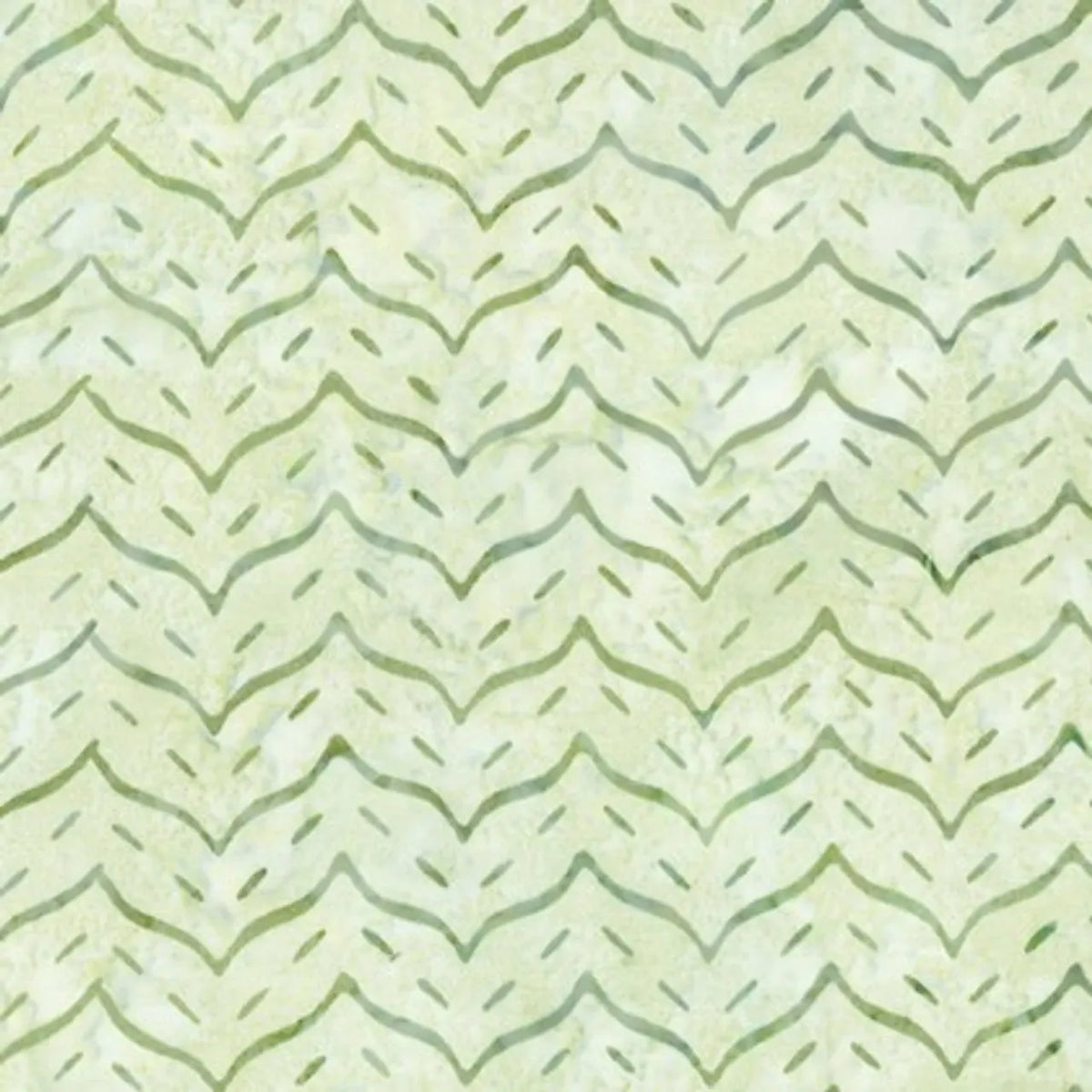 Chevron Wave Sage Fabric Yardage - quilt fabric for sewing and quilting projects