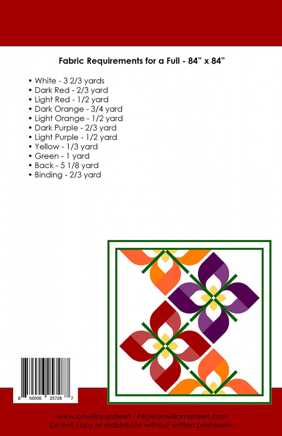 Windswept Quilt Pattern - image 2 - quilting pattern with step-by-step instructions