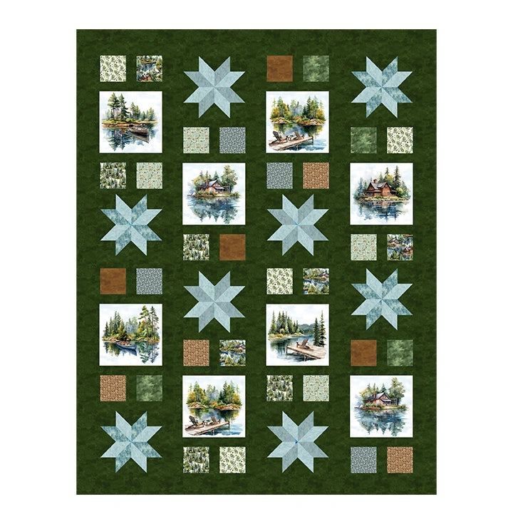 Farmer's Stardust Quilt Pattern - quilting pattern with step-by-step instructions