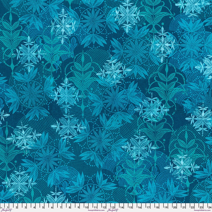 Grace Peacock Serene Fabric Yardage - quilt fabric for sewing and quilting projects