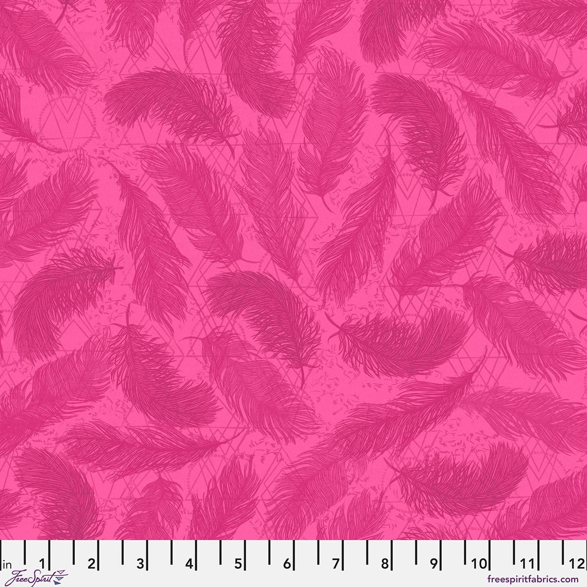 The Wisdom Pink The Whispers Fabric Yardage - quilt fabric for sewing and quilting projects