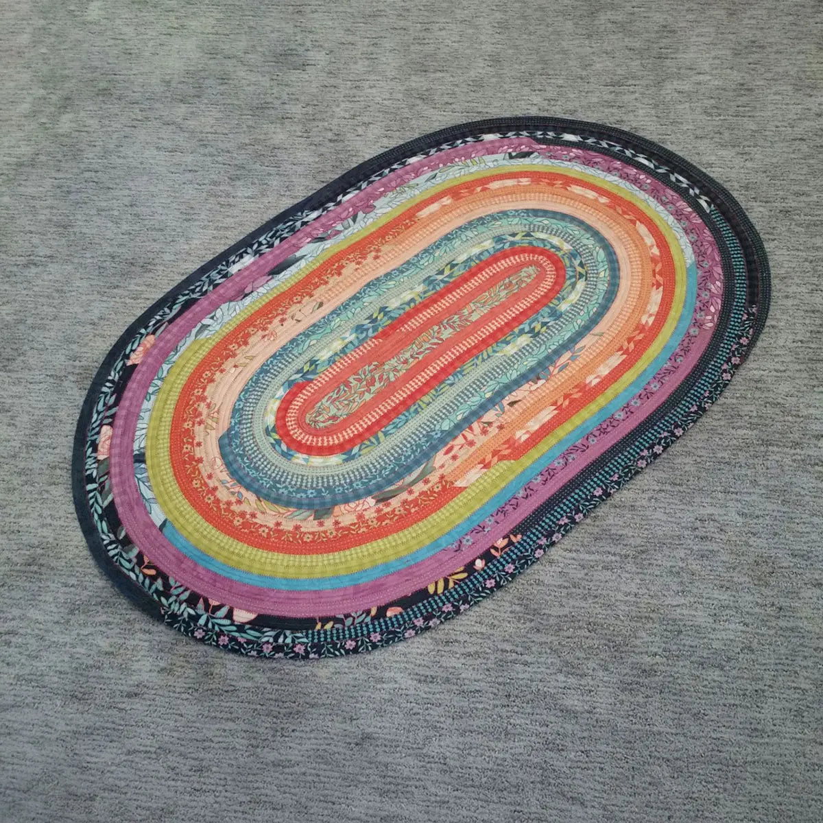 Jelly Roll Rug Pattern