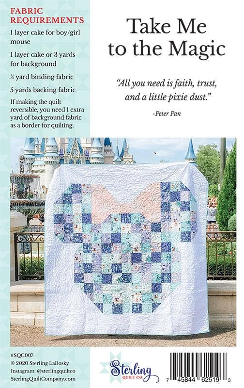 Take Me To The Magic Quilt Pattern - image 2 - quilting pattern with step-by-step instructions