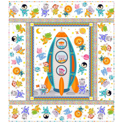 Space Buddies Panel Quilt Kit