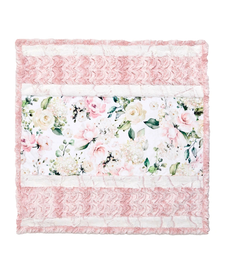 Wee Ones Cuddle Kit Sweet Blooms Quilt Kit