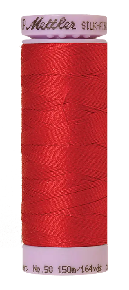 Mettler Cotton Silk Finish 50wt 150m Wildfire