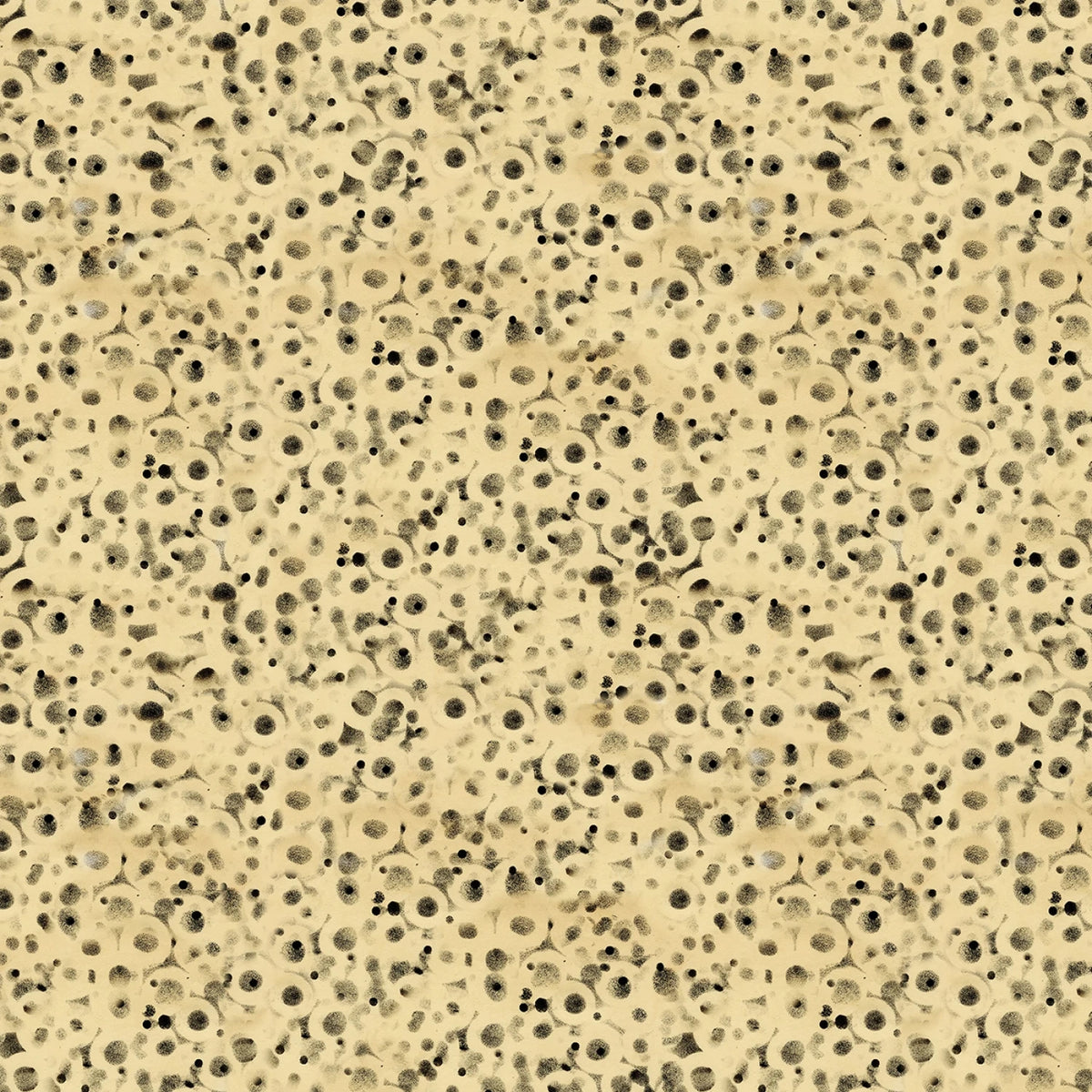 Emerald Hollow Light Butter Dot Fabric Yardage - quilt fabric for sewing and quilting projects