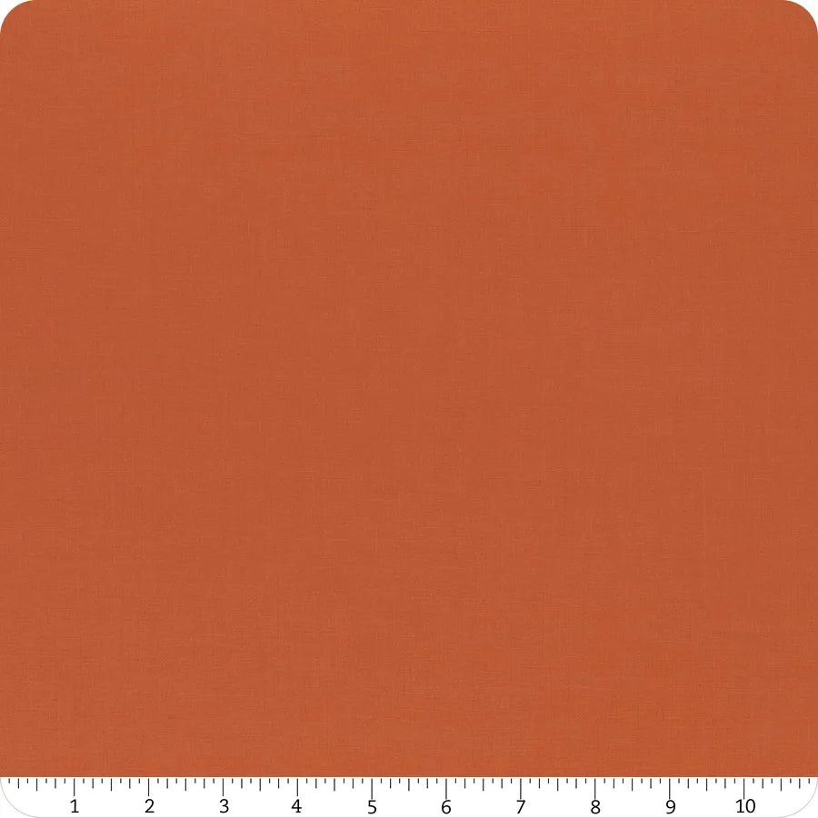 Confetti Cotton burnt orange solid fabric yardage quilting cotton