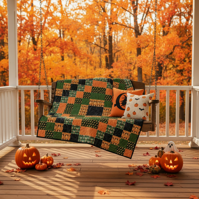 Skullflower Garden Quilt Kit