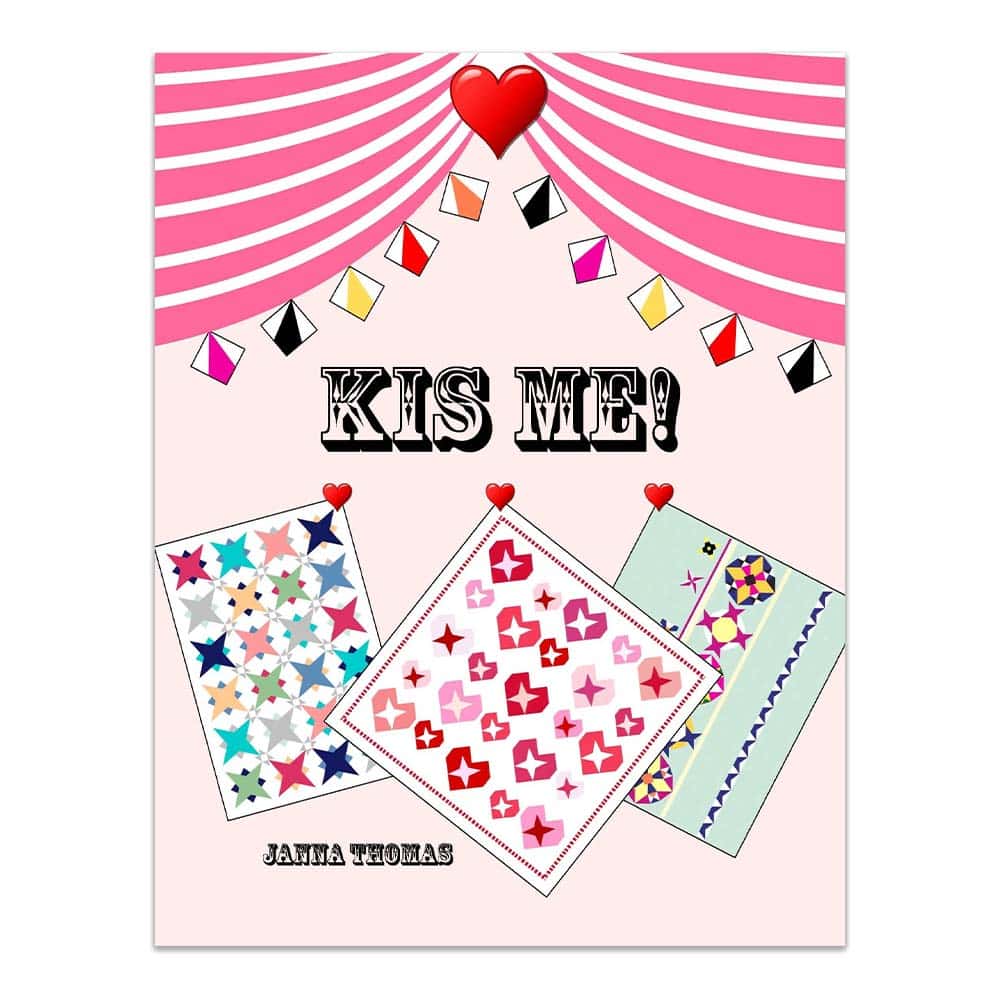 Kis Me! - quilting supply from Quilted Joy