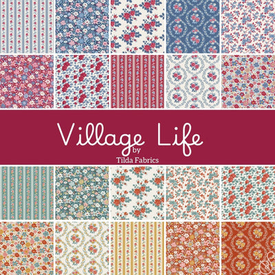 Village Life 5" Squares 40pc