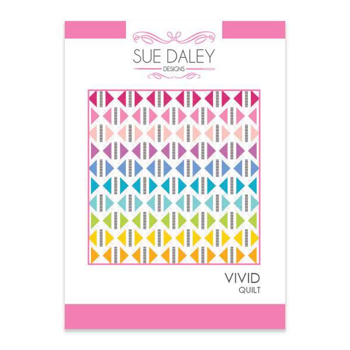 Vivid Quilt Pattern - image 1 - quilting pattern with step-by-step instructions