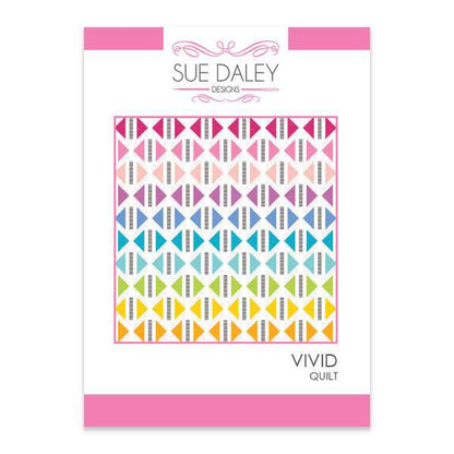 Vivid Quilt Pattern - image 1 - quilting pattern with step-by-step instructions
