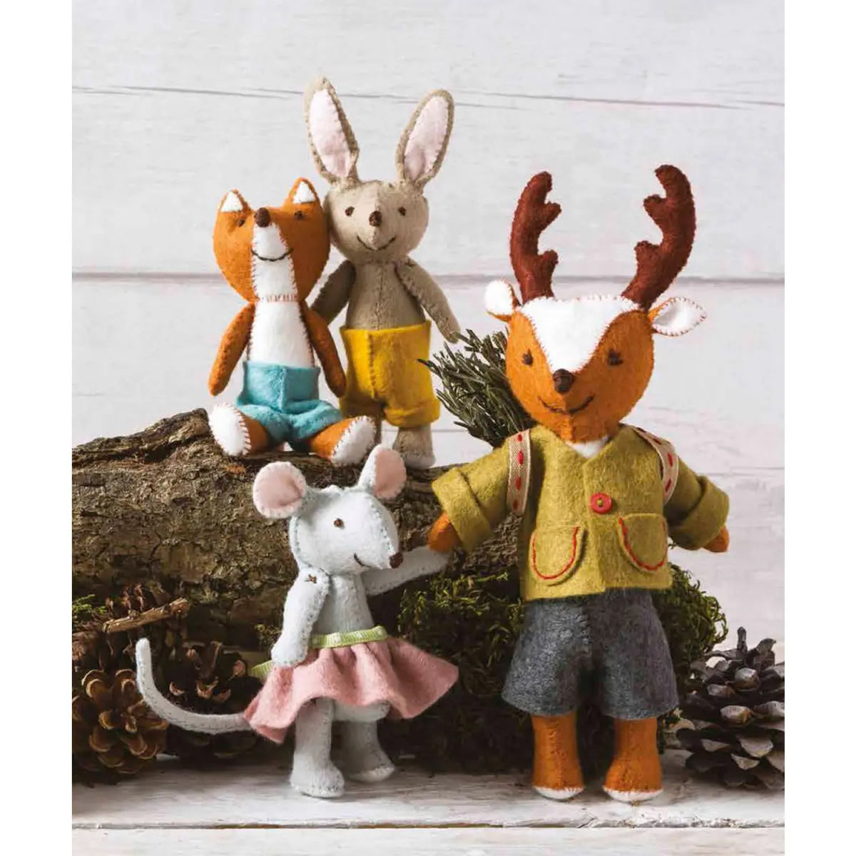 Felt Animal Families