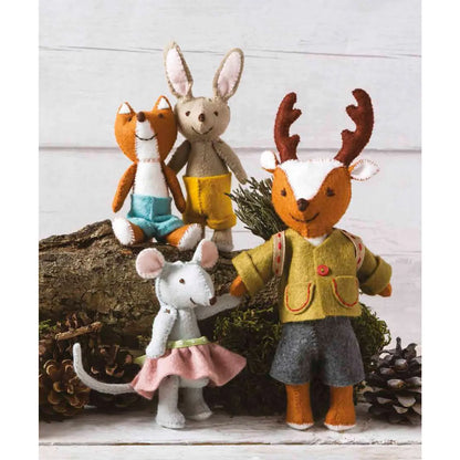 Felt Animal Families