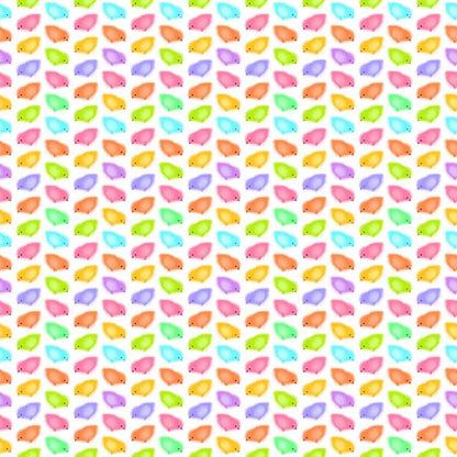 Spring Chickens Multi Chicks Fabric Yardage