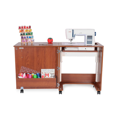Arrow Judy sewing cabinet extension leaf view