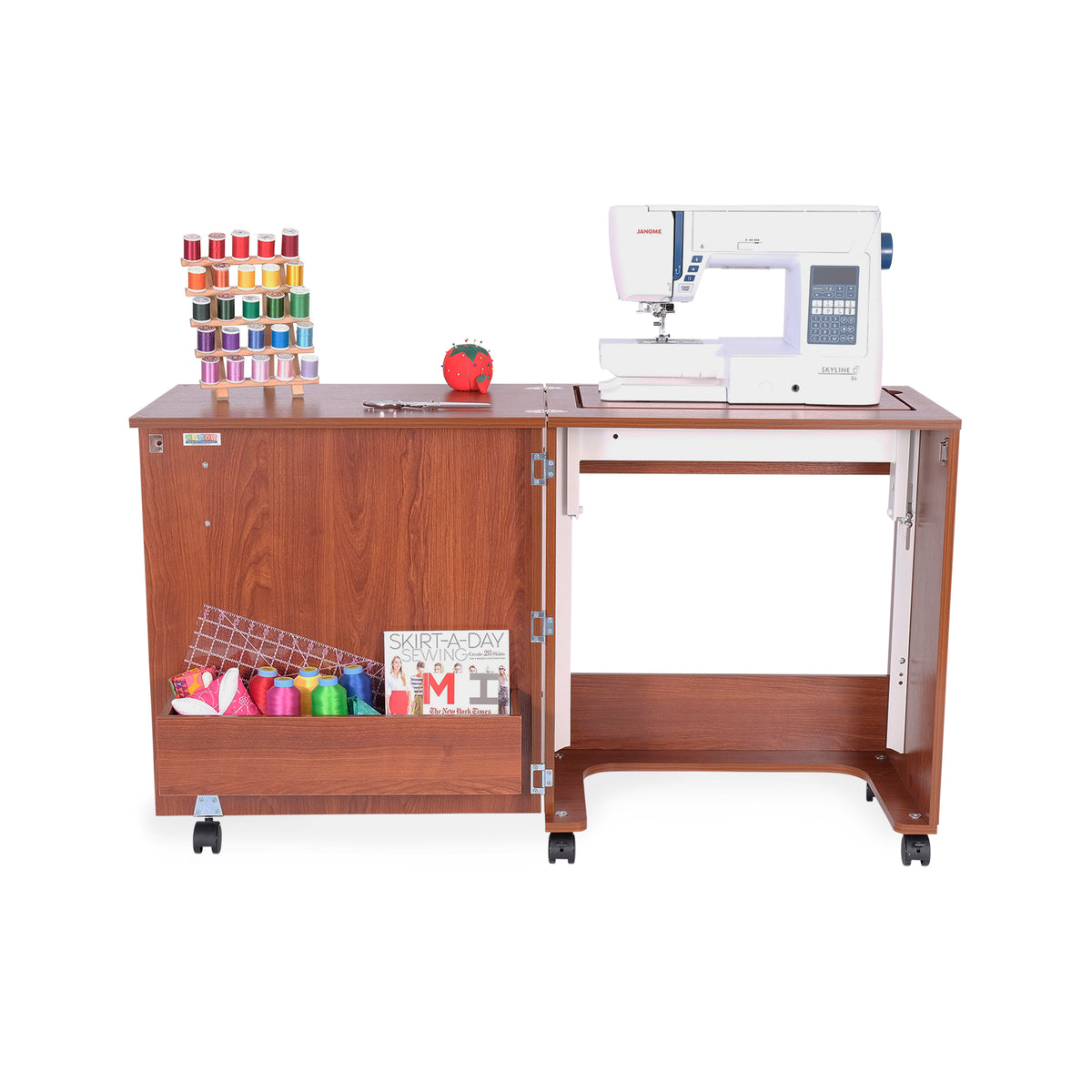 Arrow Judy sewing cabinet interior storage