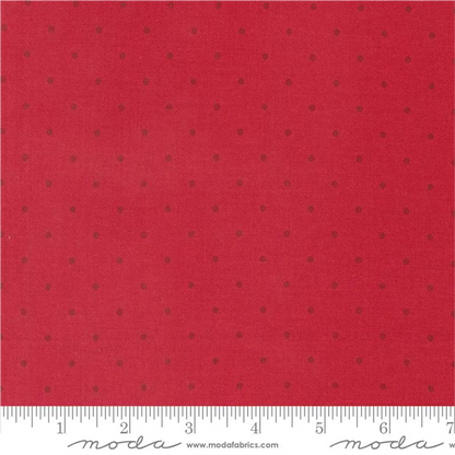 Berry and Pine Cherry Magic Dot 108" Wide Quilt Backing Fabric